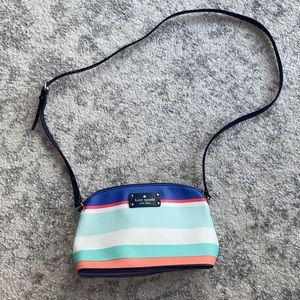 ♠️ Kate Spade ♠️ Striped Crossbody Bag